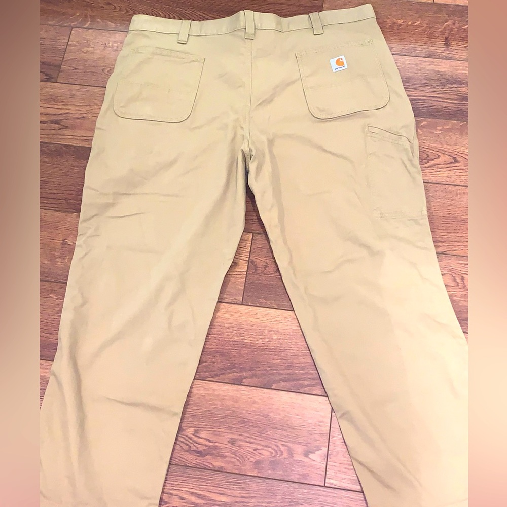 Carhartt: Men’s Relaxed Fit Cotton Blend Flex Pants Size 44 X 30